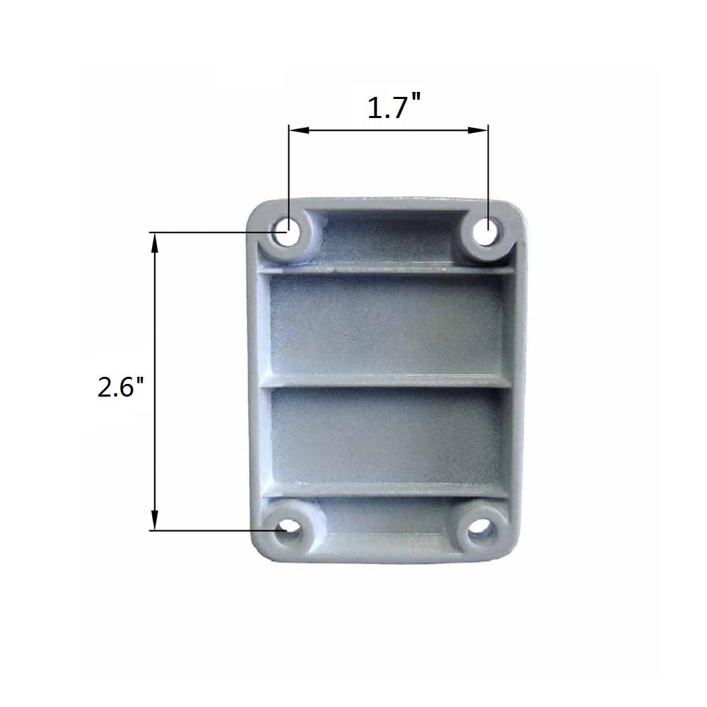 1 Inch Aluminum Wall Mount Flag Pole Bracket J94264