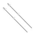 2 Pieces 1.5m Stainless Steel Flagpole A482061