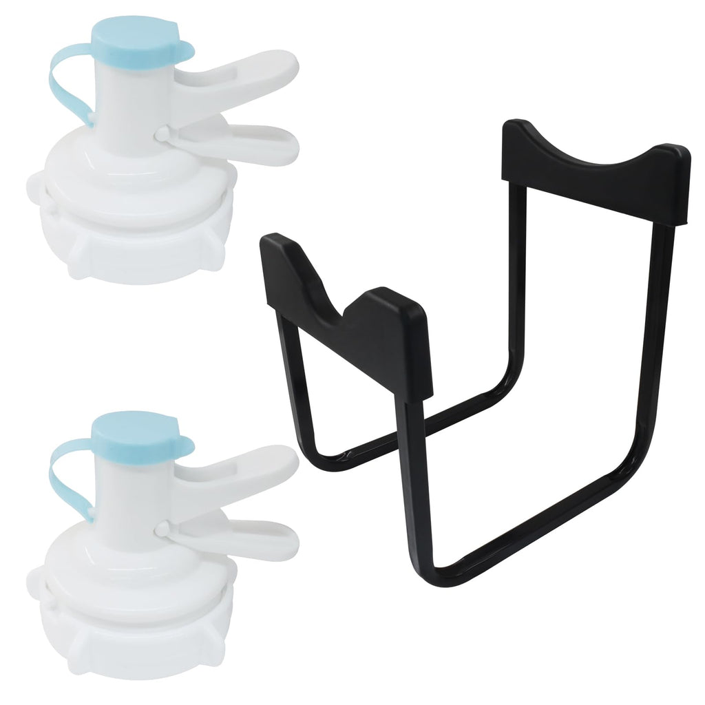 5 Gallon Water Jug Stand Black 12 Inches Height Q253165