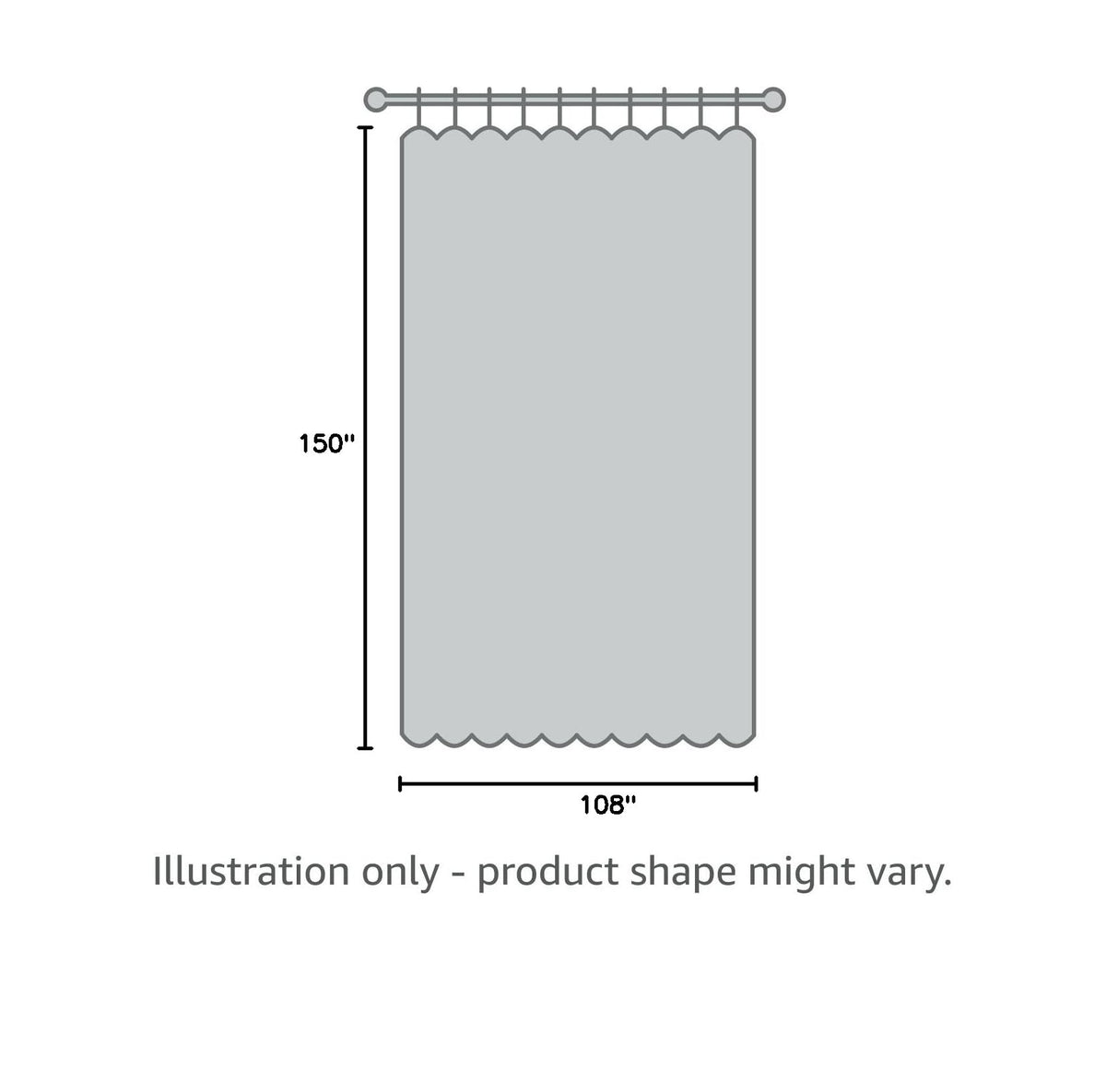 Extra Wide Room Divider Curtain A6521