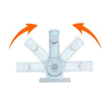 1 Inch Aluminum Wall Mount Flag Pole Bracket J94264