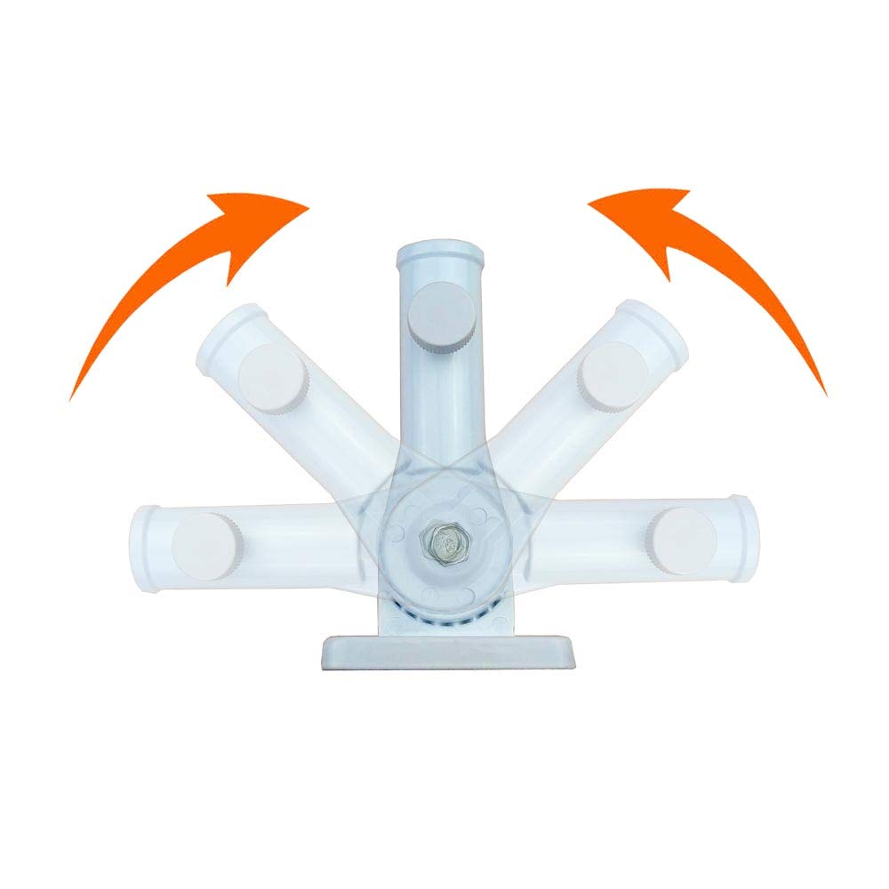 1 Inch Aluminum Wall Mount Flag Pole Bracket J94264