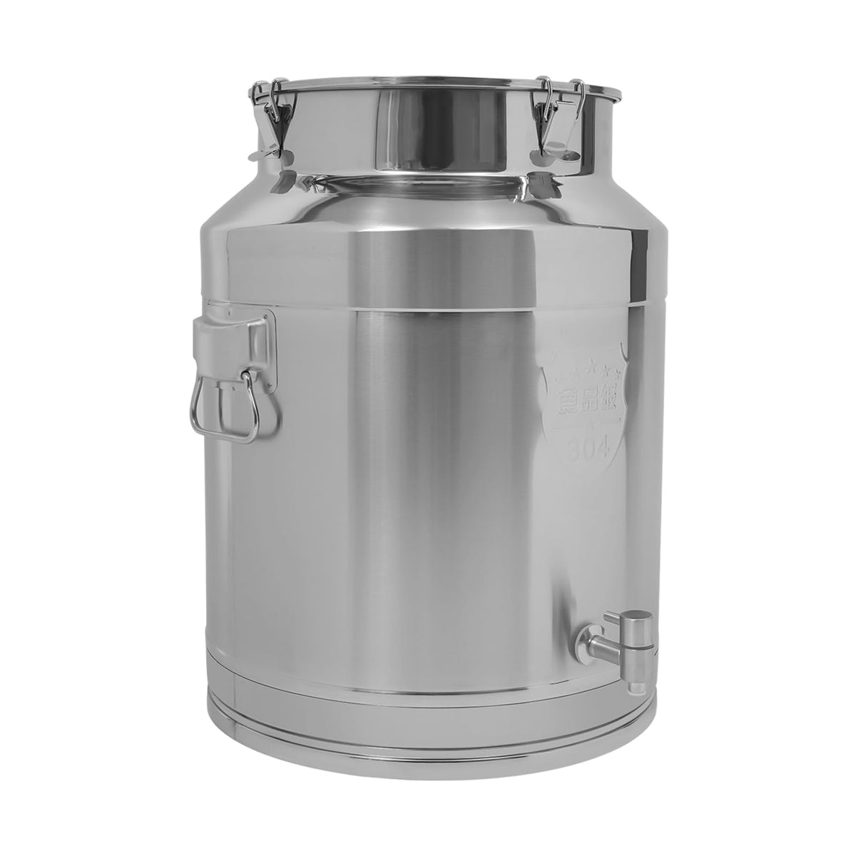 64L Stainless Steel Milk Can with Faucet P193993