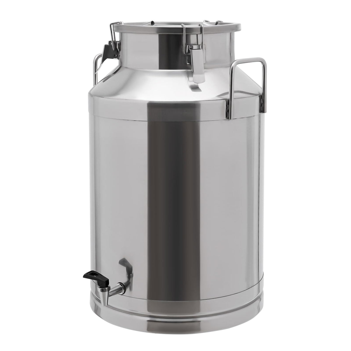 60L Stainless Steel Milk Can with Faucet and Sealed Lid H3435