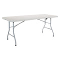 Resin 6 Feet Folding Table X543484