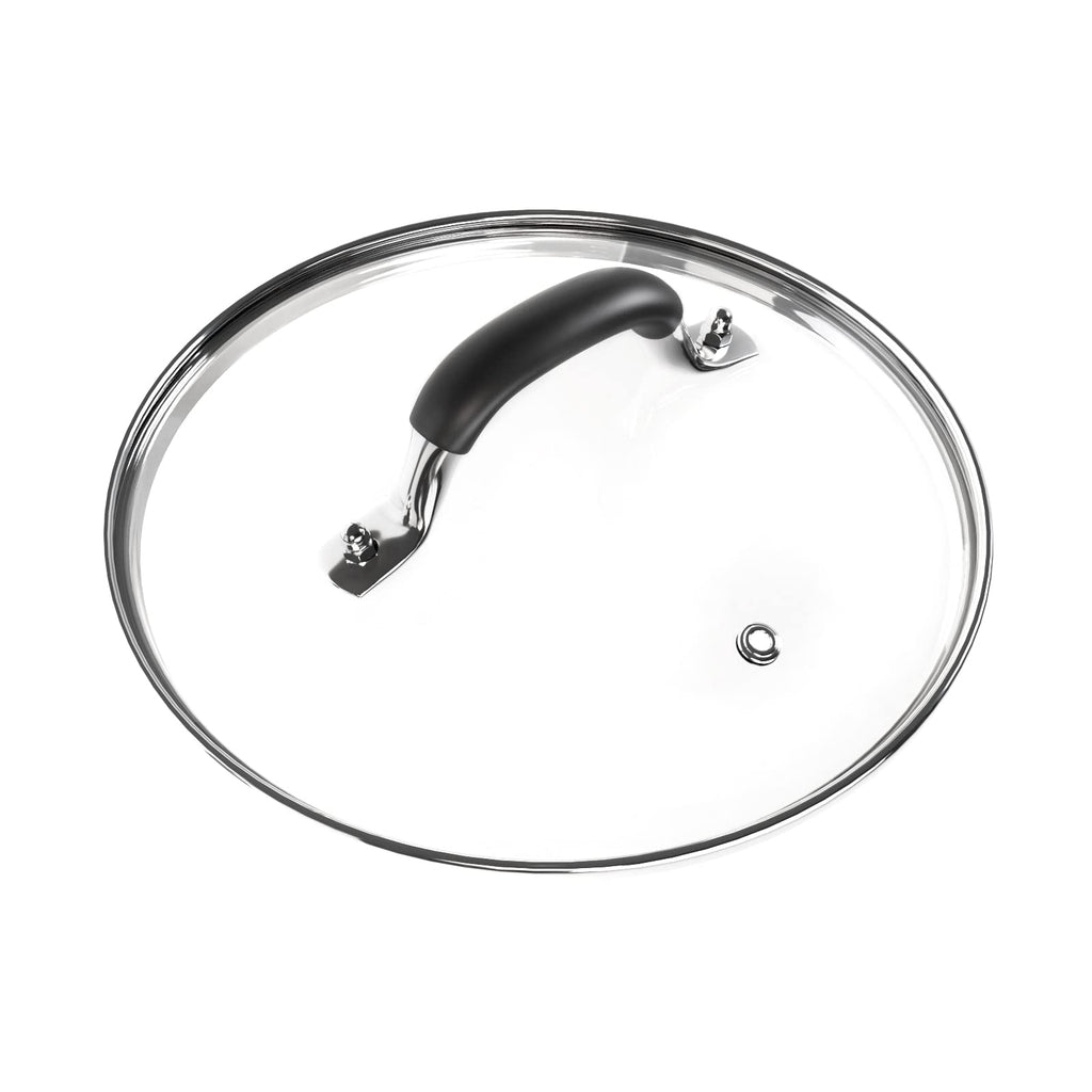 10 Inch Tempered Glass Lid with Silicone Handle Z133185