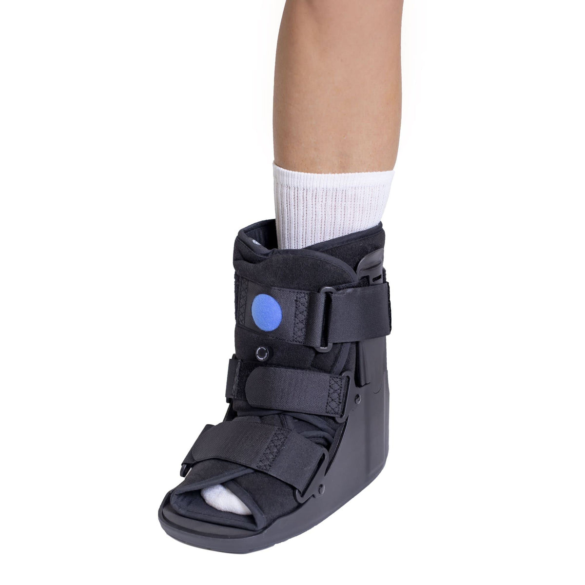 Short Air Walker Boot + Ankle & Foot Ice Wrap O471458