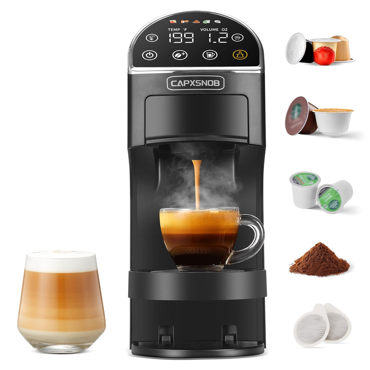5-in-1 Coffee Maker & Machine A548