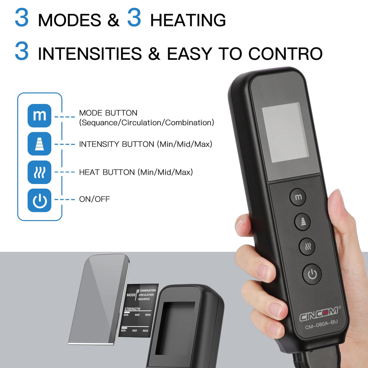 Leg Massager with Heat and Compression L35572