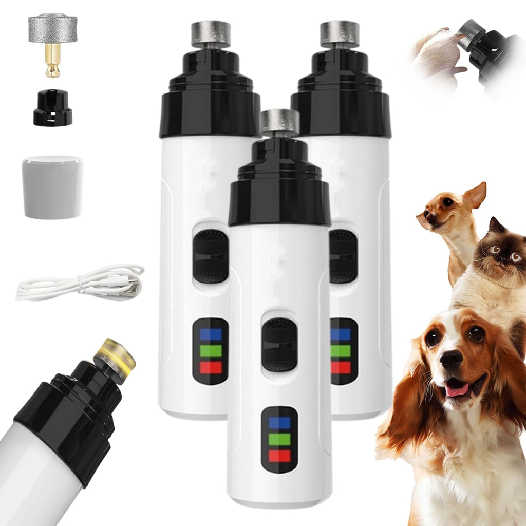 Cortador De Uñas Sin Estrés USB Rechargeable Automatic Pet Nail Trimmer F637