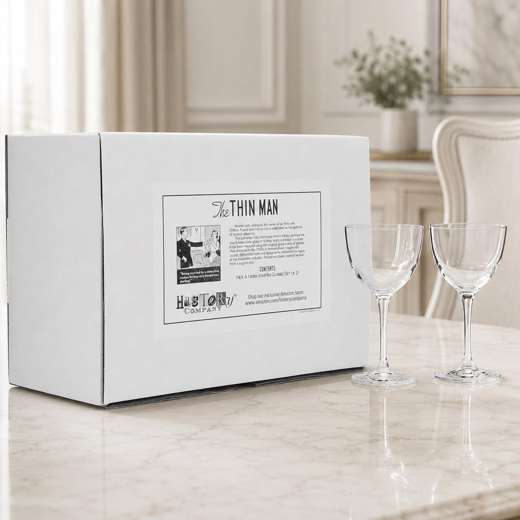 Crystal Coupette-Style Glass 2-Piece Set V83245