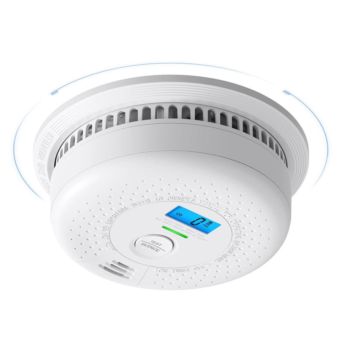 Wireless Interconnected Combination Smoke & CO Alarm F111