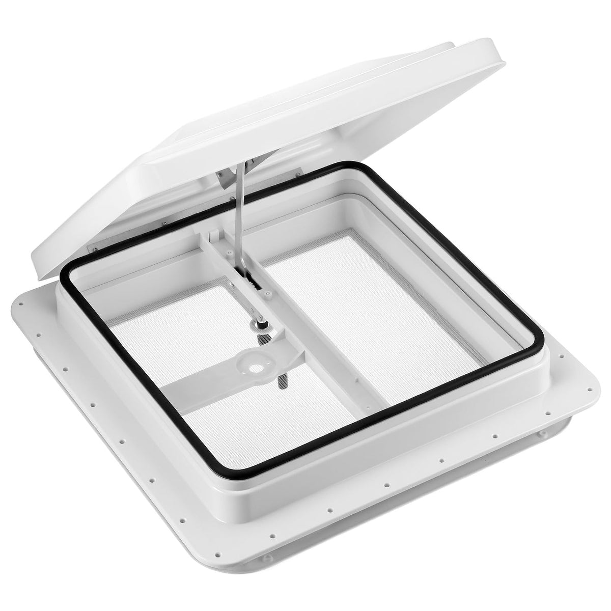 14 x 14 Manual RV Roof Vent Translucent Lid A780