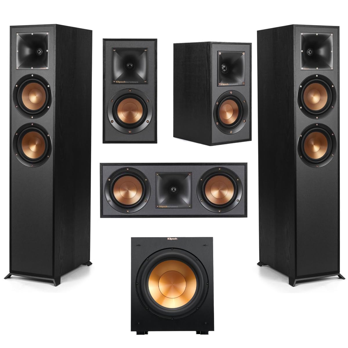 Black 5.1 Home Theater Pack U3586