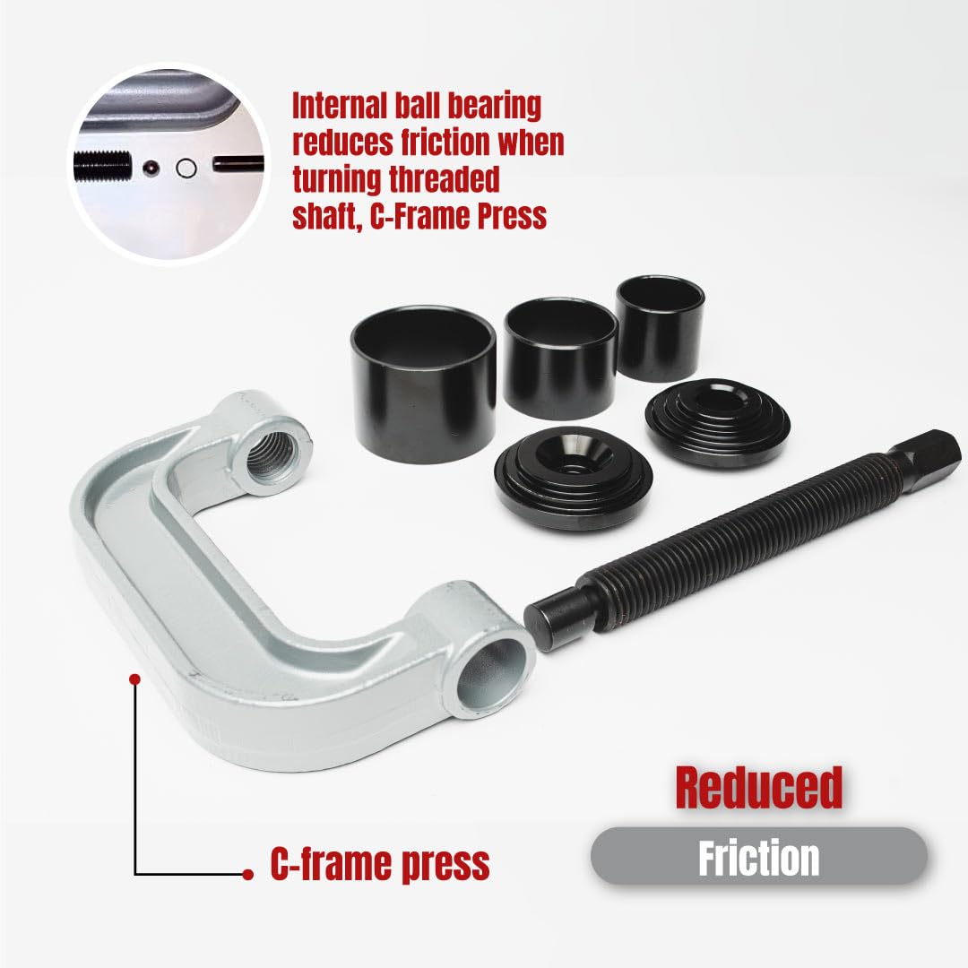 Forged Ball Joint Press Kit with Case M381933