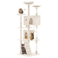 70 Inches Multi-Level Cat Tree with Scratching Posts K321735