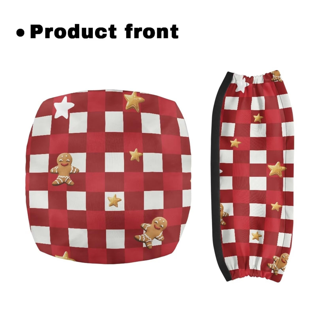 Red Lattice Rollator Walker Accessories Seat and Backrest Rollbar Covers Washable D876243