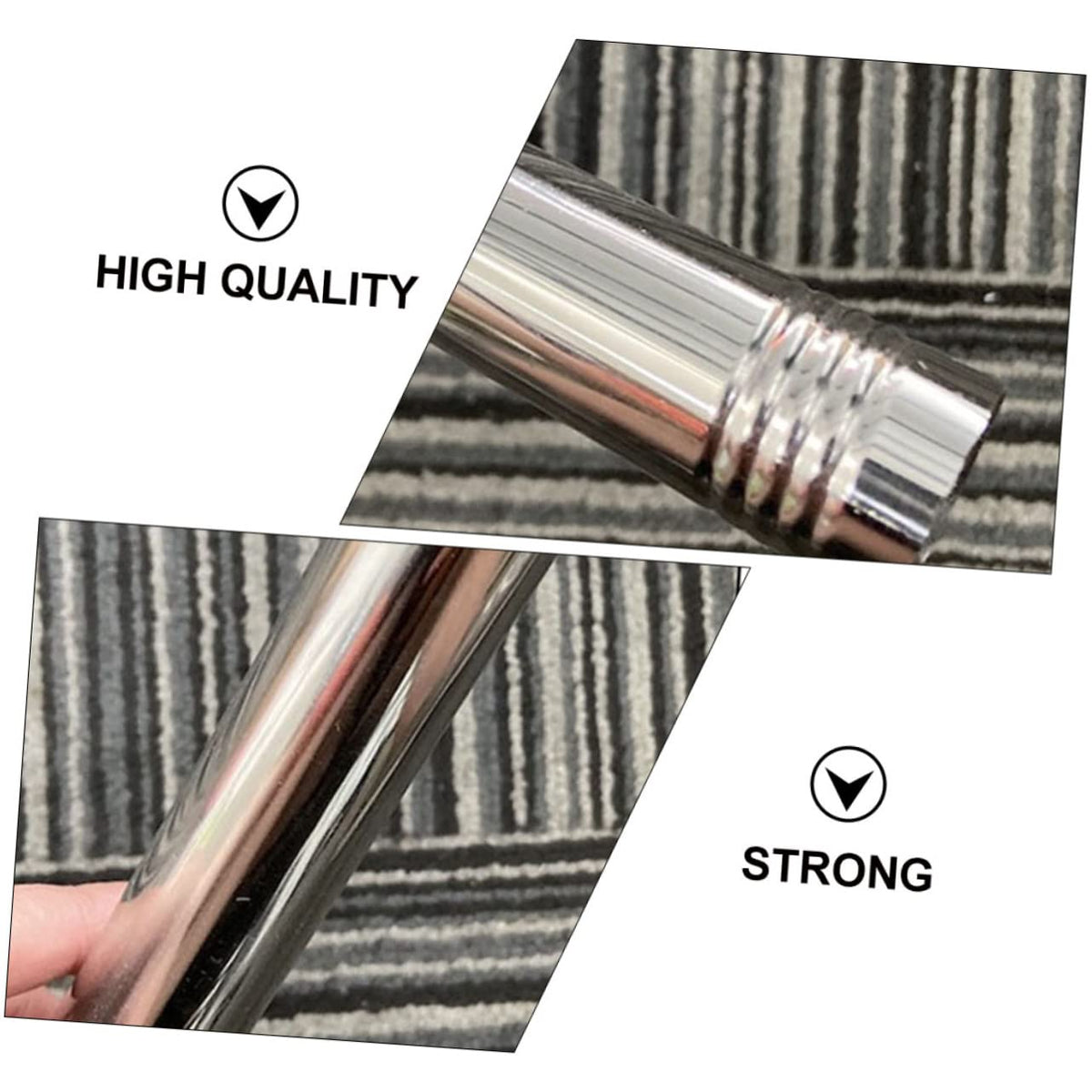 2 Pieces 1.5m Stainless Steel Flagpole A482061