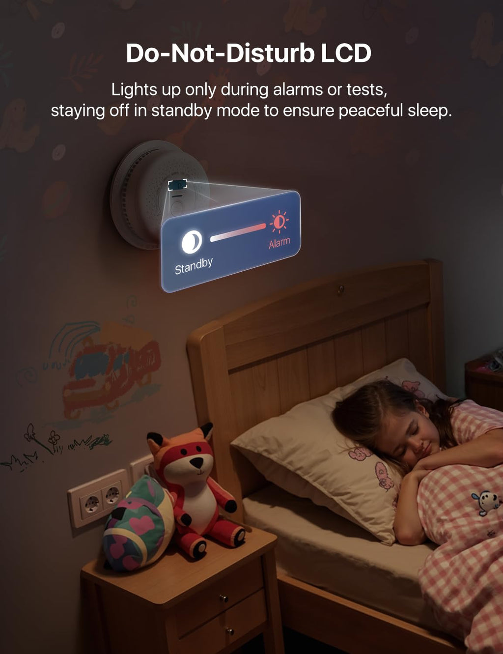 Wireless Interconnected Combination Smoke & CO Alarm F111