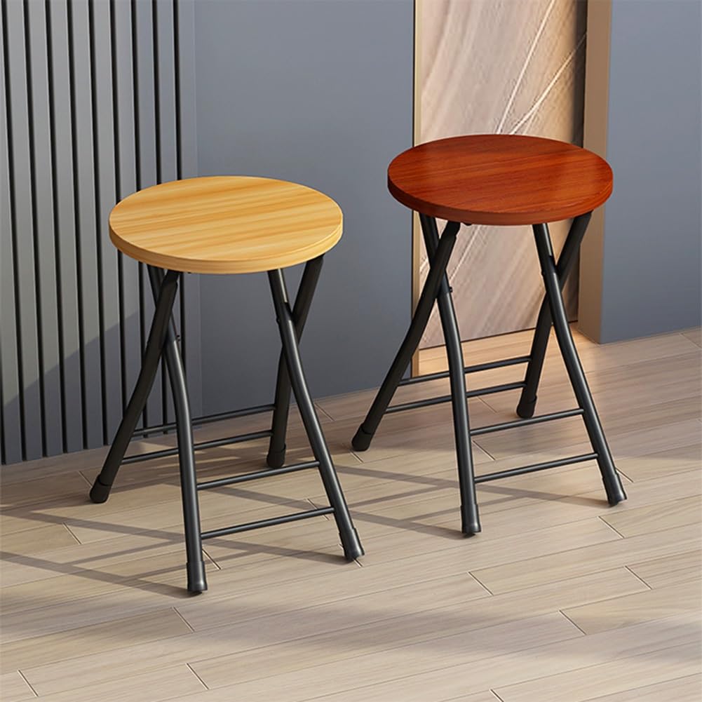 18 Inch Backless Folding Bar Stool with Footrest W90902