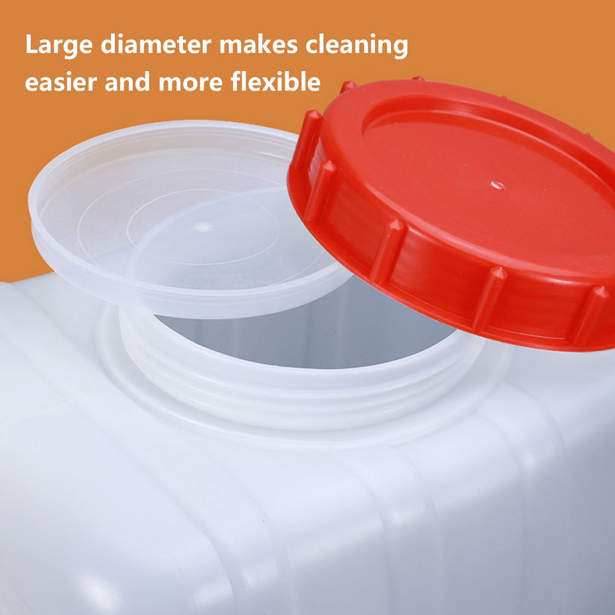 52.8 Gallon Portable Water Storage Container with Spigot U1635