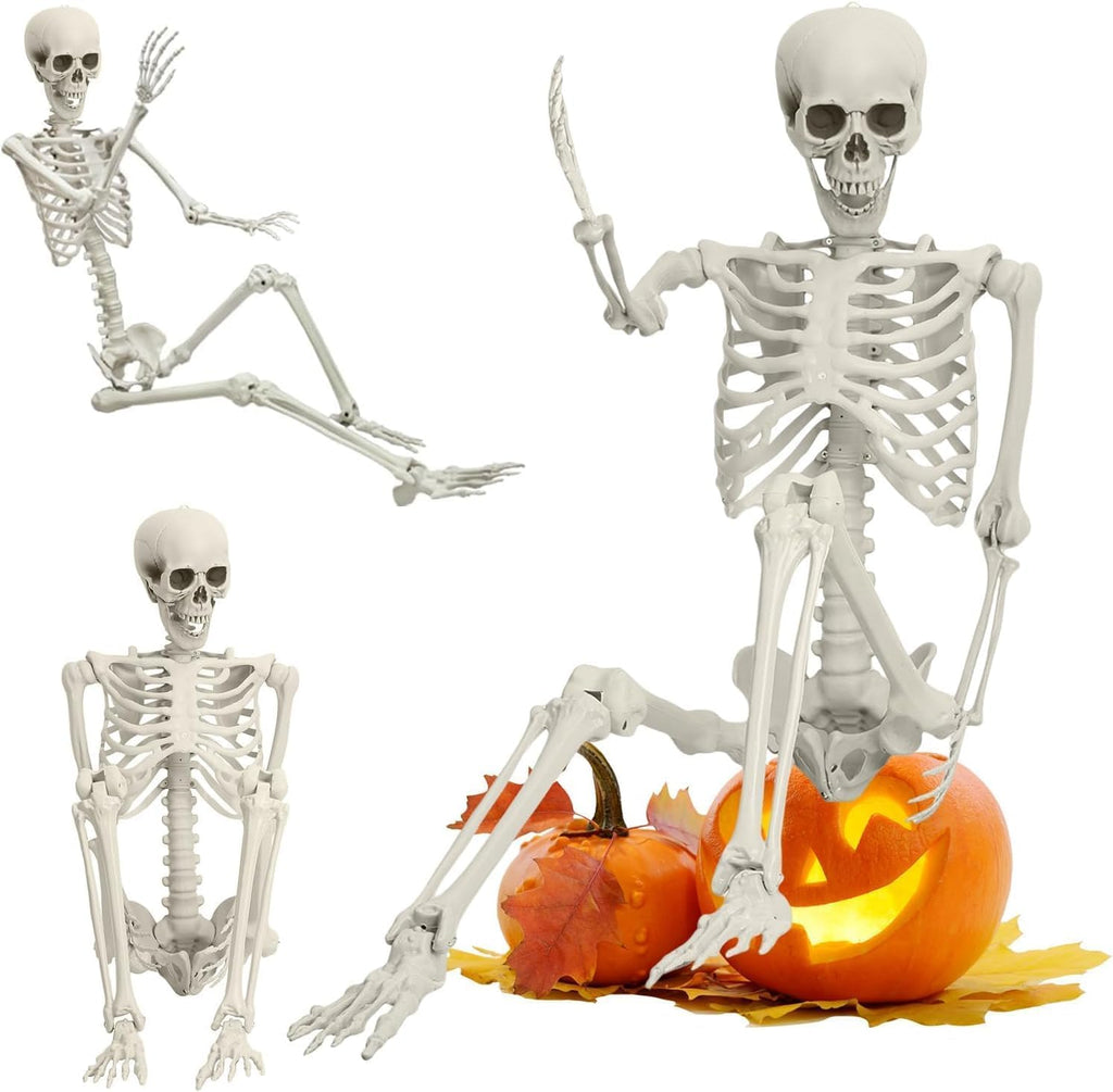 5.4 ft Full Body Plastic Skeleton Prop P62506
