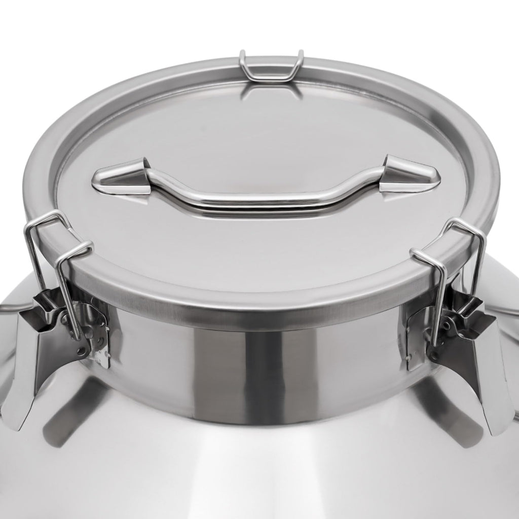 60L Stainless Steel Milk Can with Faucet and Sealed Lid H3435