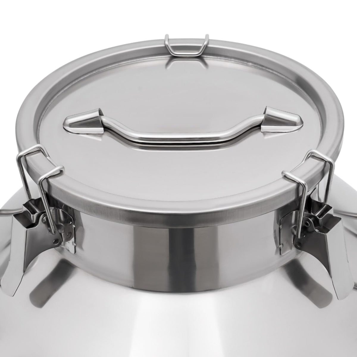 60L Stainless Steel Milk Can with Faucet and Sealed Lid H3435