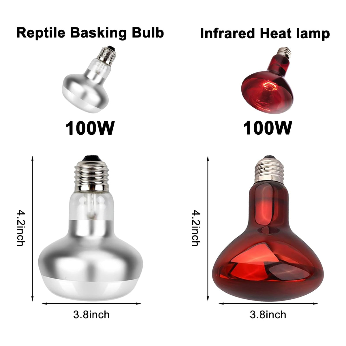 15inch Dual Reptile Light Fixture O132