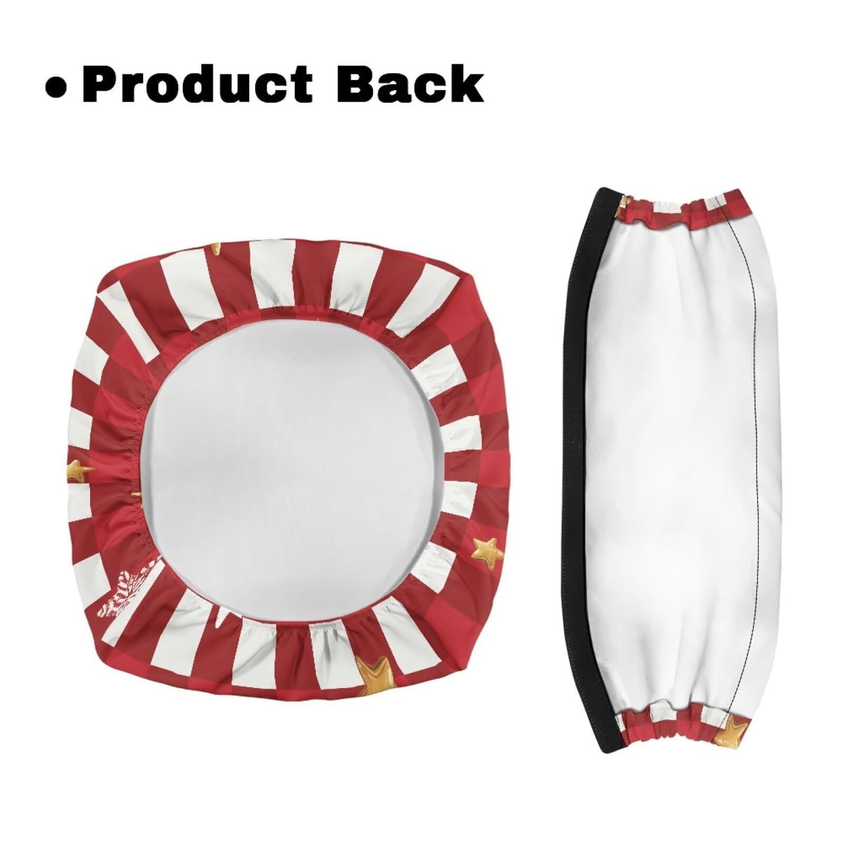 Red Lattice Rollator Walker Accessories Seat and Backrest Rollbar Covers Washable D876243