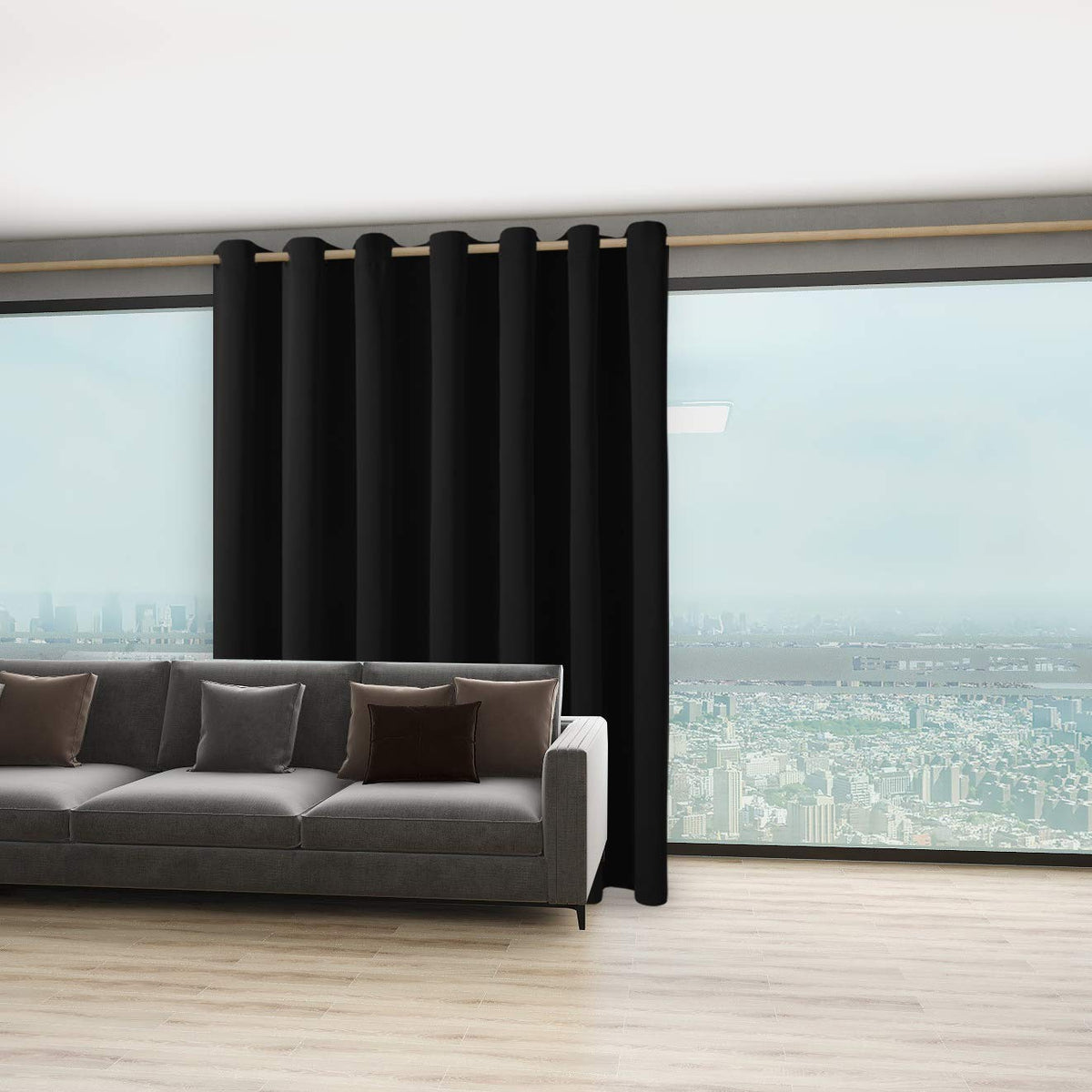 Extra Wide Room Divider Curtain A6521