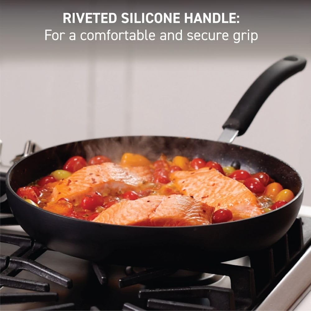 Hard Anodized Nonstick Fry Pan Set, 2-Pack U2542