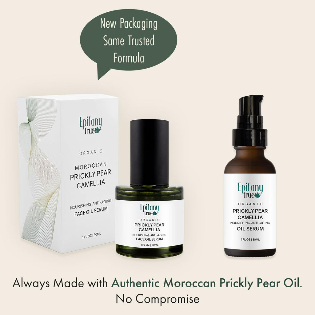 Organic Moroccan Prickly Pear Seed Oil & Camellia Face Oil 1oz L852