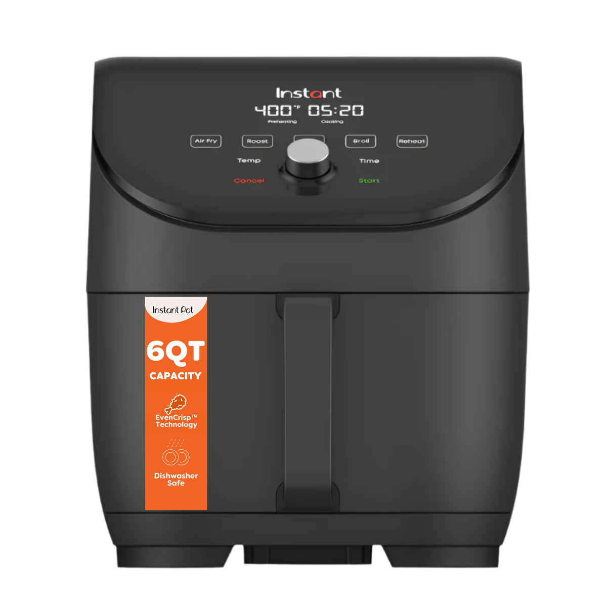6QT Nonstick Dishwasher-Safe Air Fryer D82581