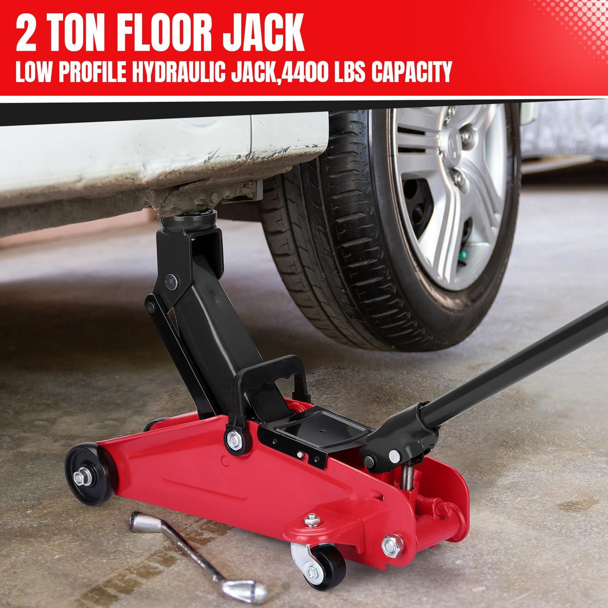 2 Ton Low Profile Hydraulic Floor Jack H2156