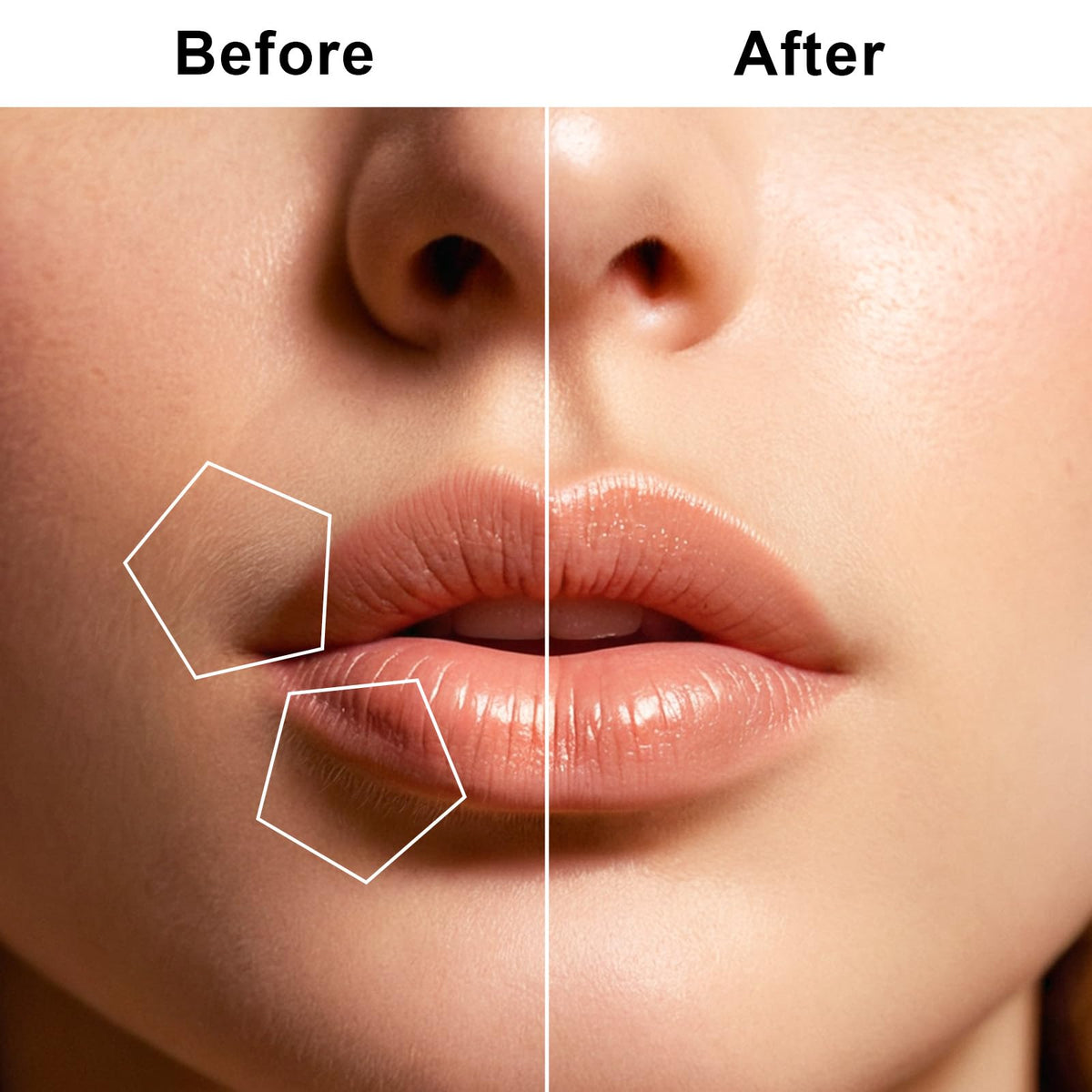 Facial Hair Removal USB Rechargeable 3 Replacement Heads G666