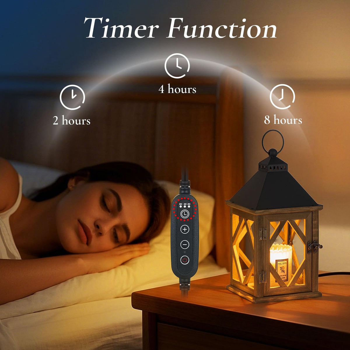 Candle Warmer Lamp with Timer O4138