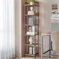 Narrow Industrial Bookcase N530