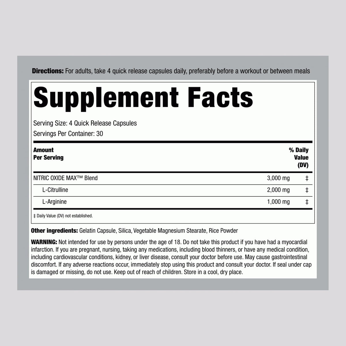 120 Capsules J875
