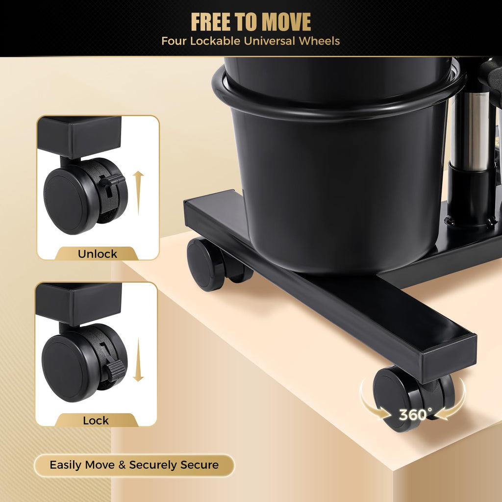 Portable Shampoo Bowl with Electric Pump, Height Adjustable Hair Washing Station F293267