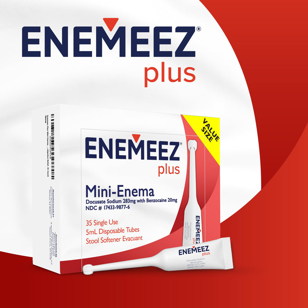 Docusate Sodium Benzocaine Mini Enema 35 Count S8061