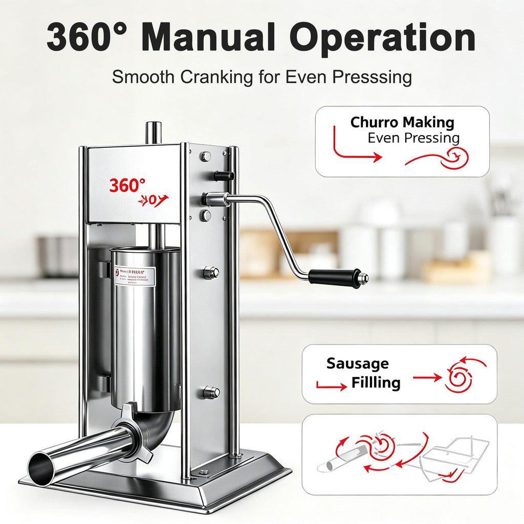 Sausage Stuffer and Churro Machine Combo G758809