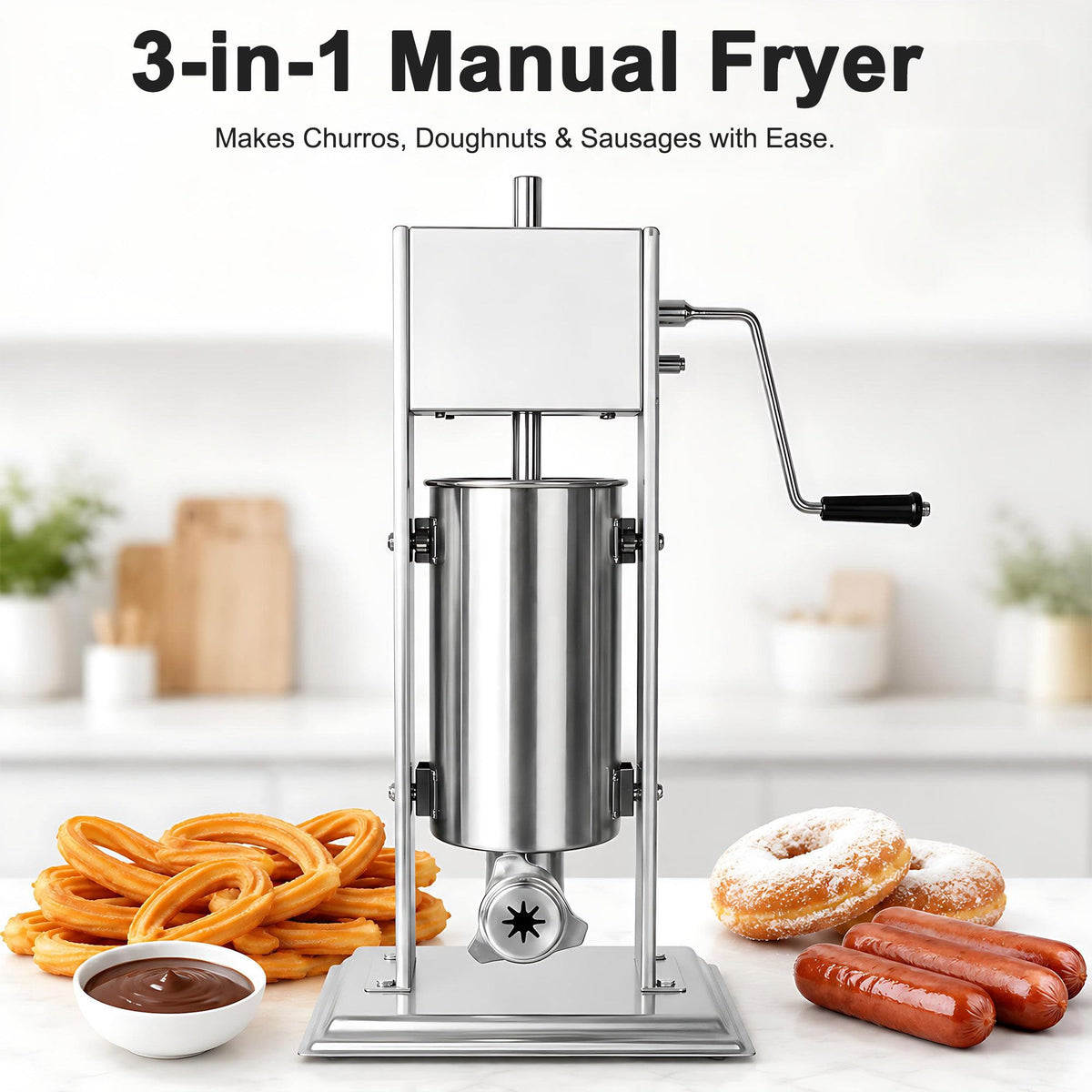 Sausage Stuffer and Churro Machine Combo G758809