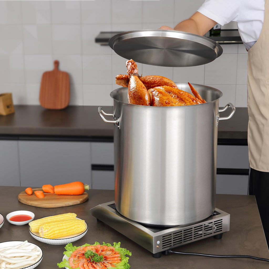 18/8 Stainless Steel 42QT Stockpot N8044