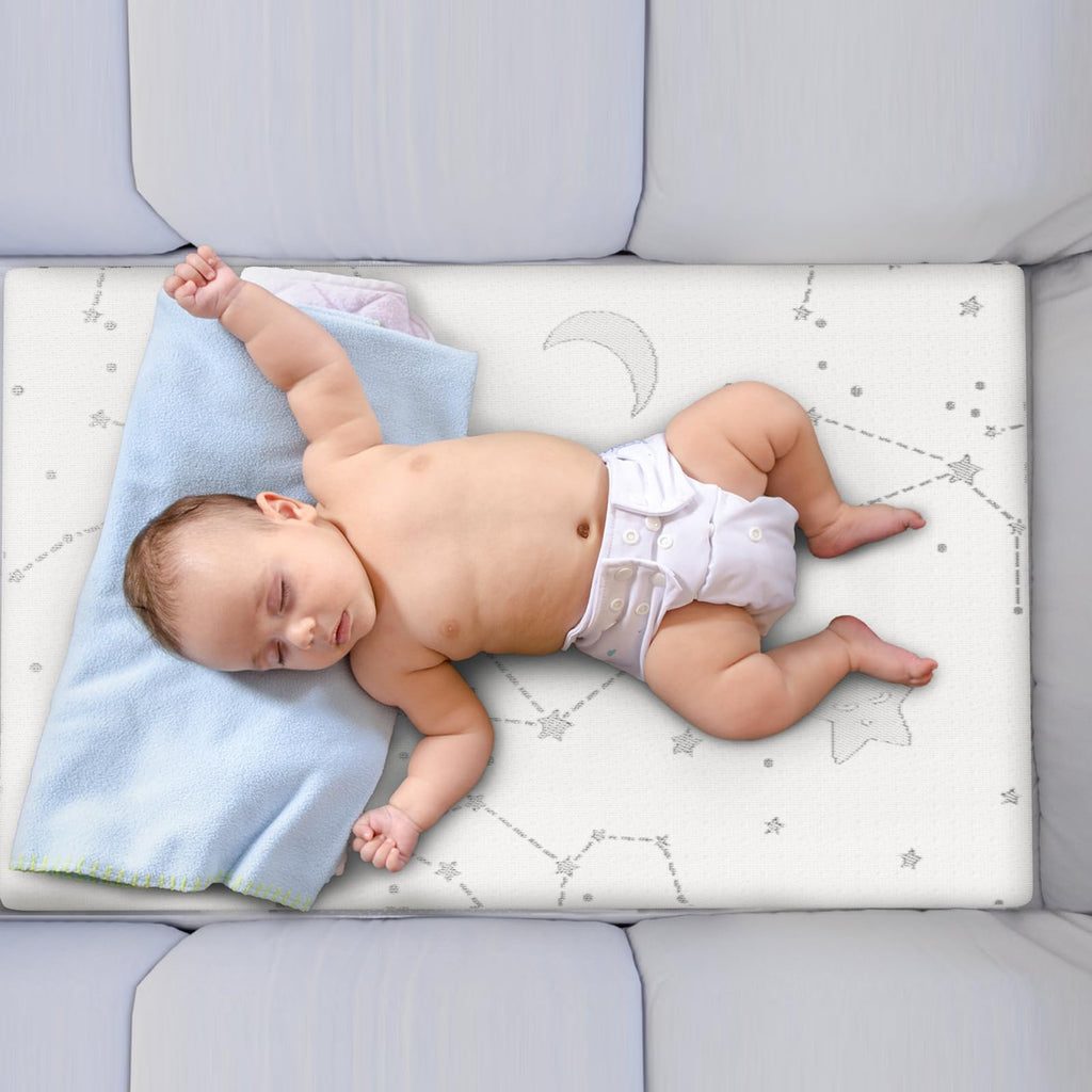 38x26 Waterproof Pack and Play Mattress Pad 2 Pack I528
