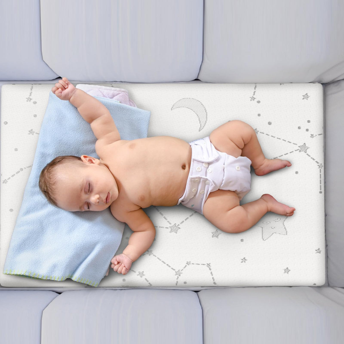 38x26 Waterproof Pack and Play Mattress Pad 2 Pack I528