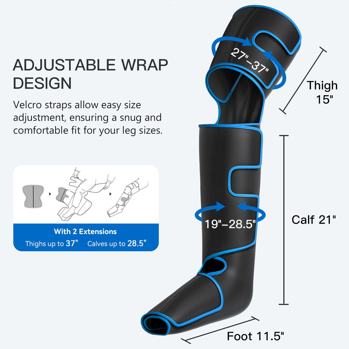 Leg Massager with Heat and Compression L35572