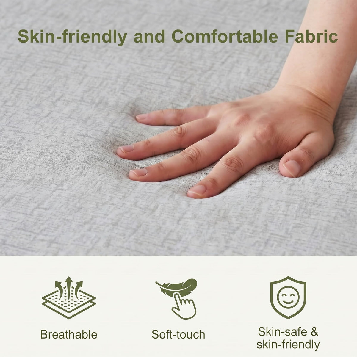 6 Inch Twin Size Cooling Gel Memory Foam Mattress U242663