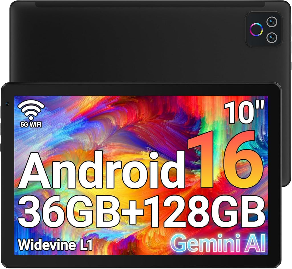 10.1" Android 16 Tablet Octa-core 36GB+128GB Dual Camera H542