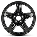 17 Inch Painted Black Car Wheel Y4479